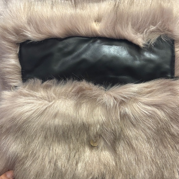Forever 21 Faux Fur Clutch in Beige - Picture 2 of 5